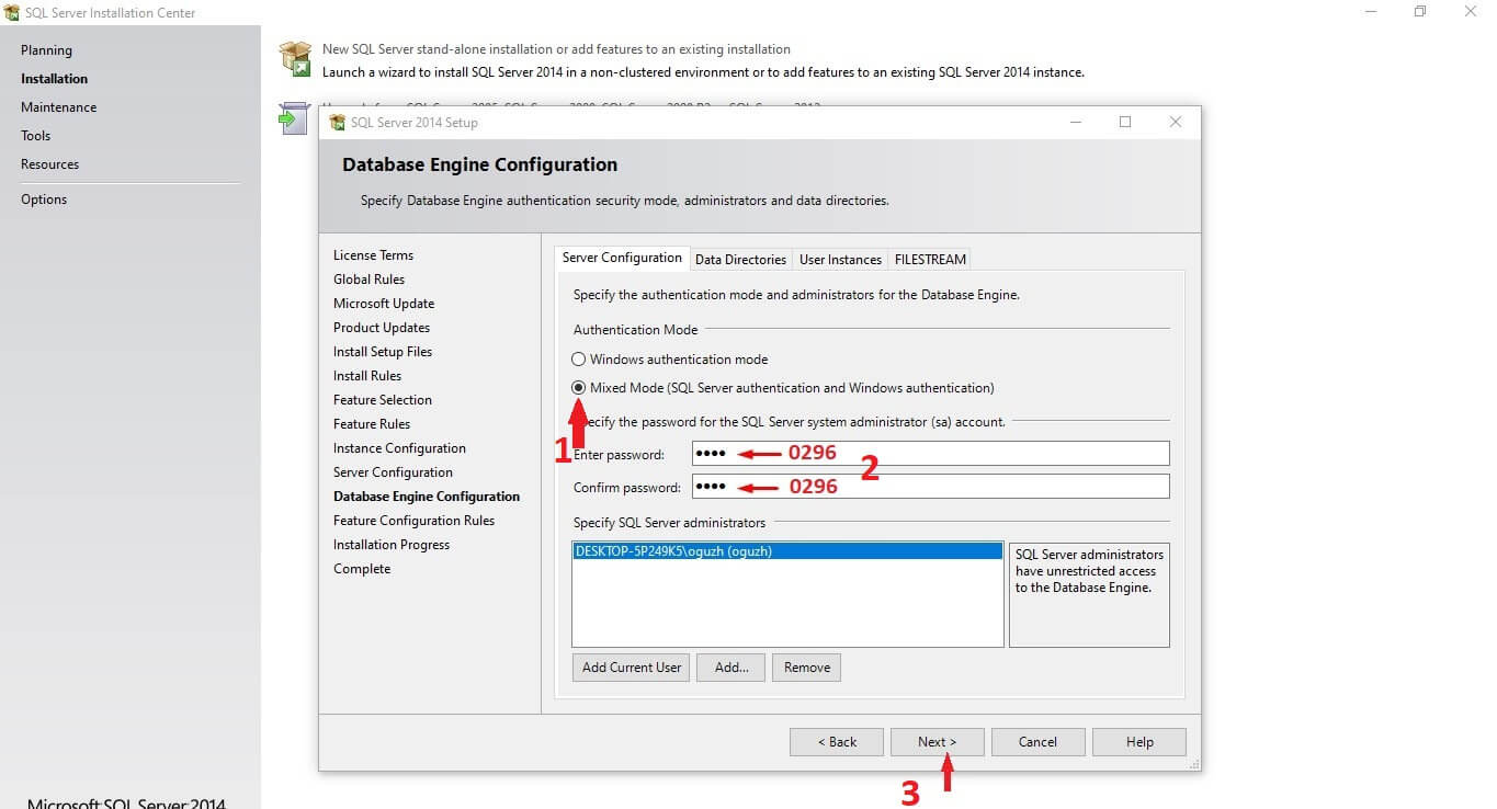 SQL Server 2014 Express