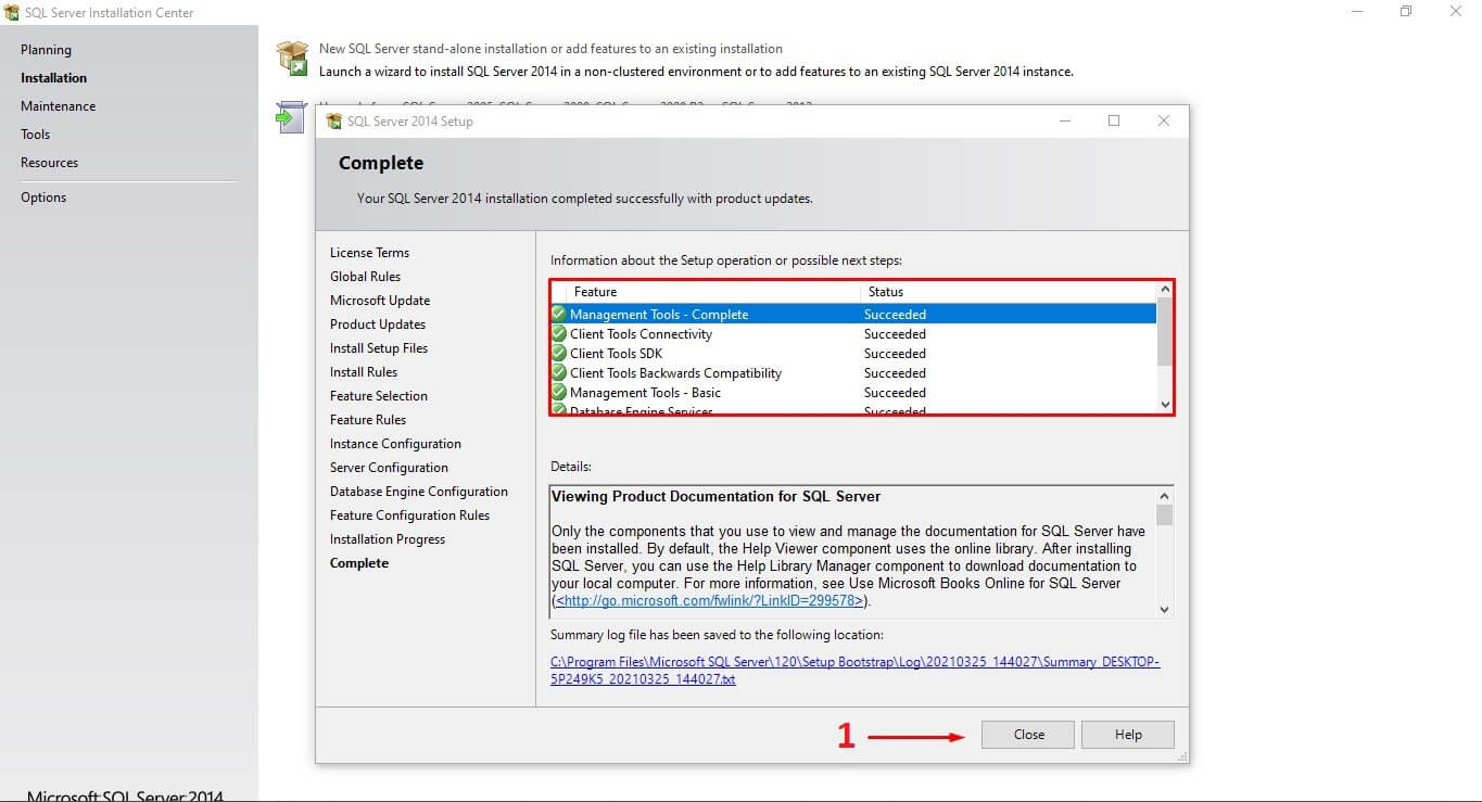 SQL Server 2014 Express