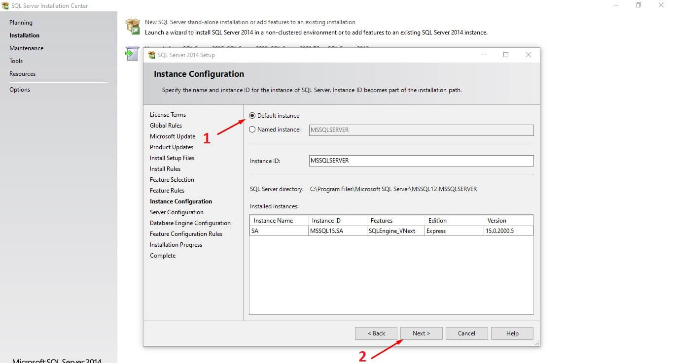 SQL Server 2014 Express